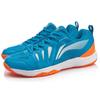 Li Ning Ace Rubber Comfortable Slip Resistant, Abrasion Resistant, Lightweight Low top Badminton Shoes Unisex Blue AYTP011-2
