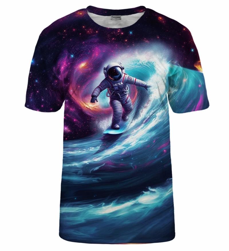 Summer Round Neck 3D Psychedelic Space & Art Print Top Fashionable Casual Short Sleeved Men's T-shirts