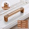 WV Kitchen Cabinet Storage Door Handles Antique Retro Bathroom Drawer Dressers Knobs Cabinet Closet Door Brass Handles Hardware