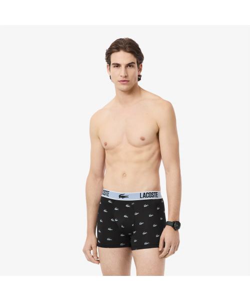 

[Lacoste] Men s Microfiber 3-Pack Trunks 5H2391-55N SHQ [Shipped from Korea] 100% Authentic S