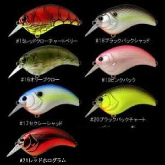 

Deps Crankbait Evoque 2.0 Model 65mm 18g Black Back Shad #18 Lure