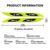 Car Styling Trunk Bumper Warning Safety Sticker Reflective Strip For Toyota Crown GR Corolla YARIS Auris C-HR Hilux Vios Prius