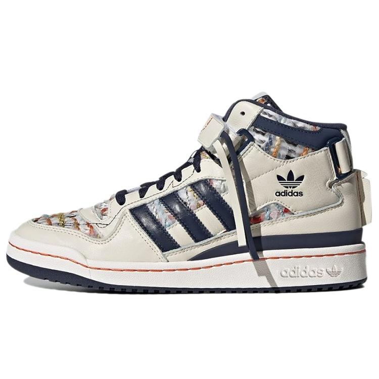 adidas originals Forum Mid White Navy Men s GX3958 EU 37⅓
