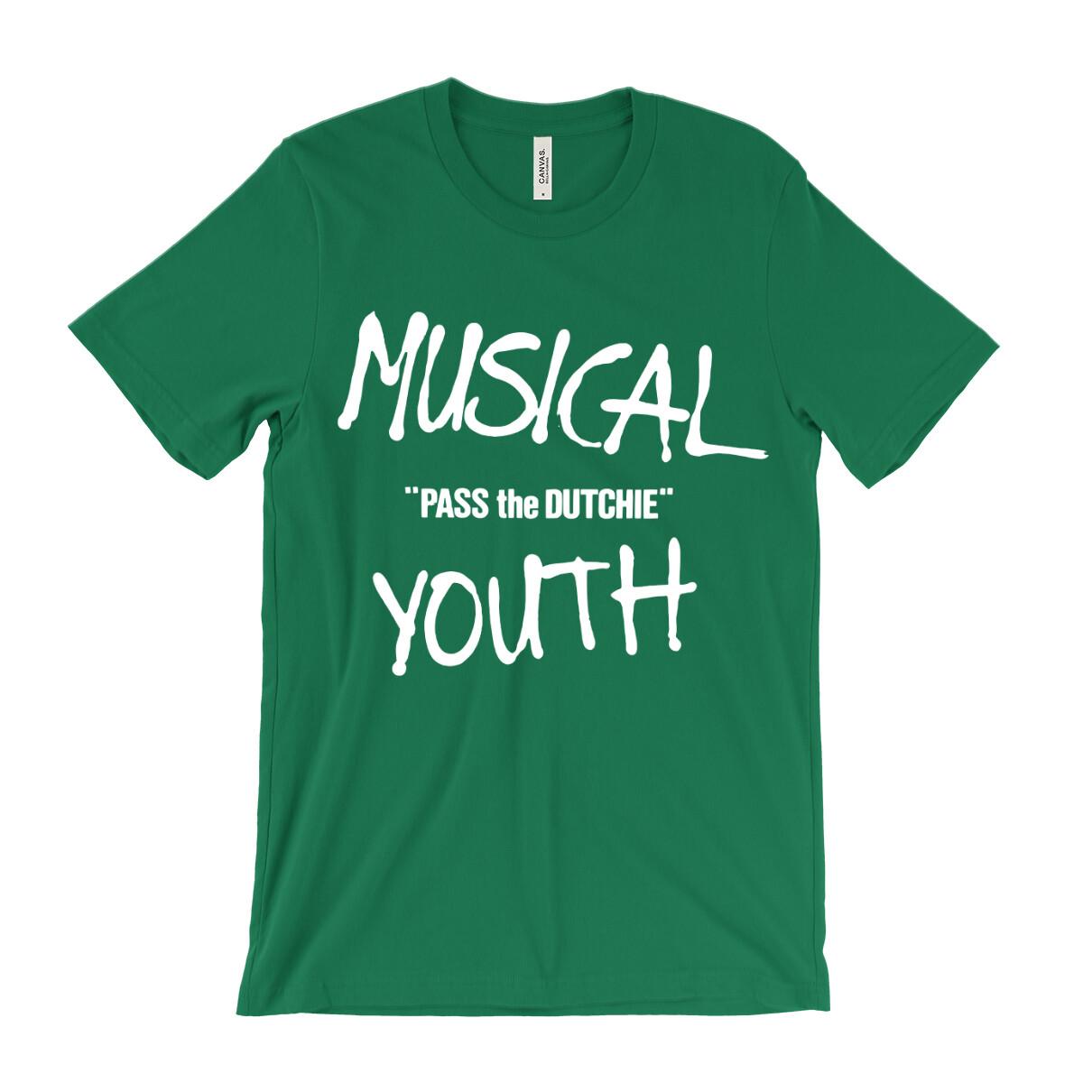 

26 Musical Youth T-Shirt - Pass The Dutchie - Reggae - Dub - Roots - Jamaica Unisex T-Shirt L