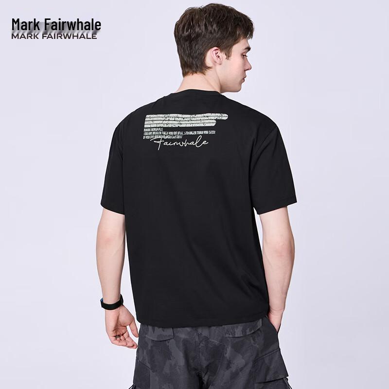 Mark Fairwhale Men s Vintage Printed Crew Neck T-Shirt M