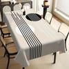 Nordic style simple and modern elegant pattern 2D flat tablecloth. Rectangular tablecloth for home use. Printed tablecloth.PMJ