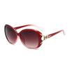 Women's Polarized Rhinestone Fox Head Sunglasses - Fashionable UV Protection