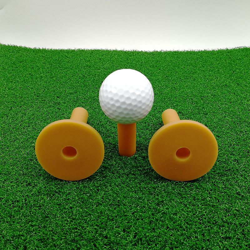 Držák na golfové míčky různých velikostí: Měkké gumové odpaliště pro podložky na odpalování a driving range