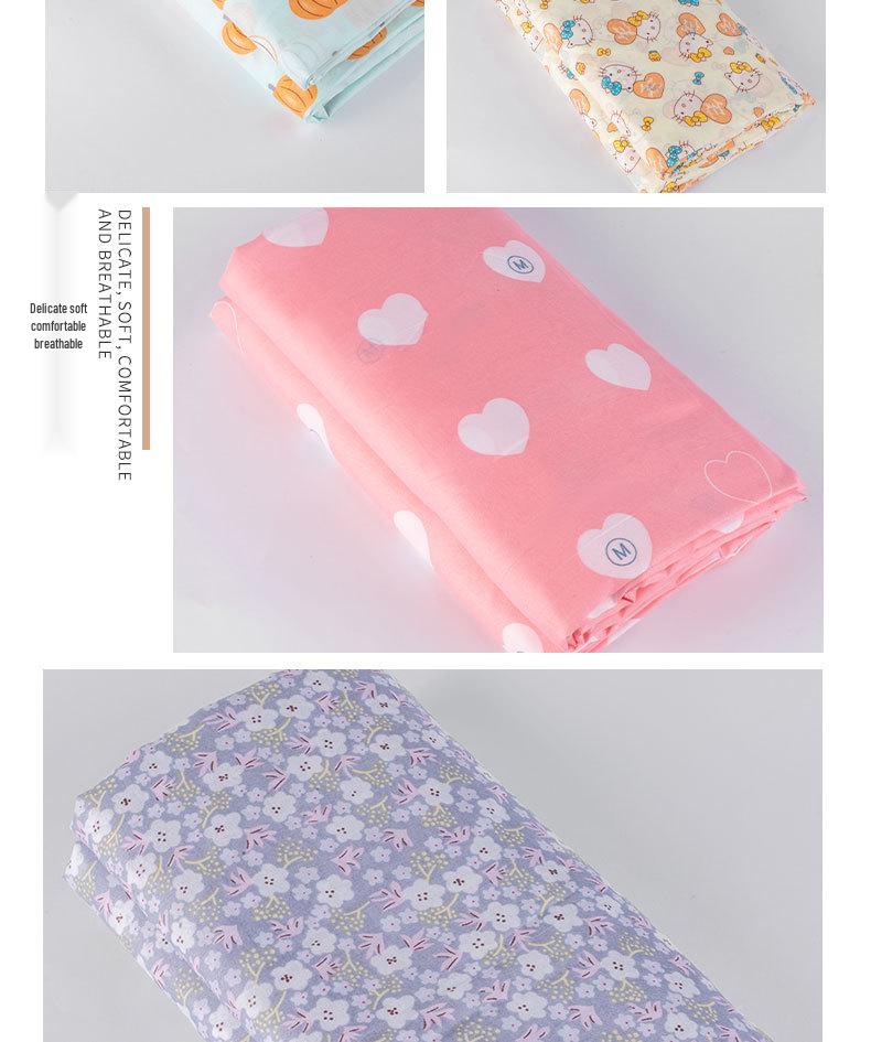 Baumwoll-Seiden-Steppbettbezug mit innerer Wattefüllung