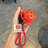 Decorative Pickleball Keyring Bag Charm Sports Keychain Portable Pickball Pendant  Car Keychain