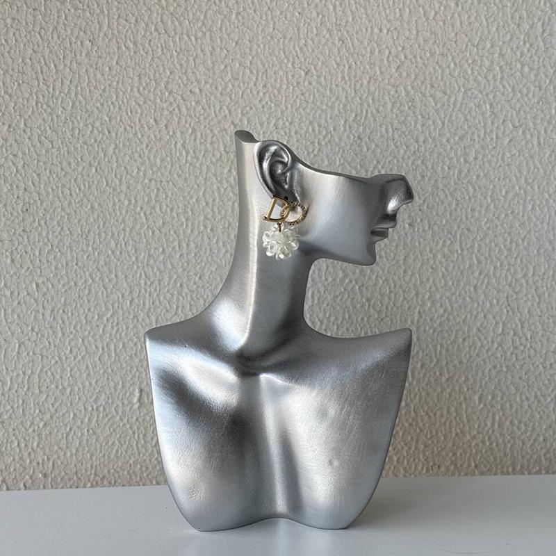 Jewelry Display Mannequin: Necklace, Earring, Ring, Bracelet Holder & Storage Stand.