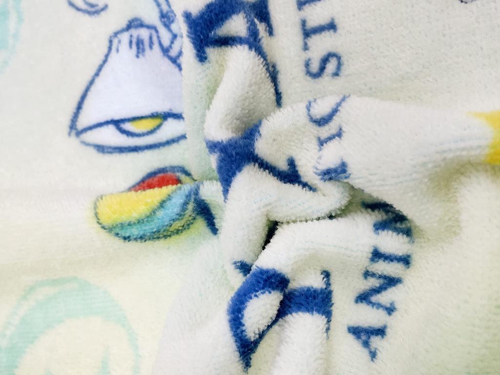 Marushin Face Disney Pixar Antibacterial and Deodorizing 2006019700 Towel, Waterlight, Cotton, Embroidered, Treatment,