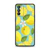 Mediterranean Lemon Soft Phone Case For Oppo Find X5 A54 A53 A52 A9 2020 A15 A95 A16 A76 A74 A12 Reno7 SE Reno6 Pro 5G TPU Cover