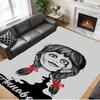 Crystal Velvet Rug Soft Non Slip Indoor Floor Mat Home DecorThe Conjuring Annabelle
