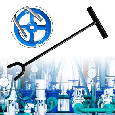 Clé Métallique pour Robinet d'Arrêt, Outil de Plomberie, Vannes Enterrées en Forme de U et Robinet de Jardin.