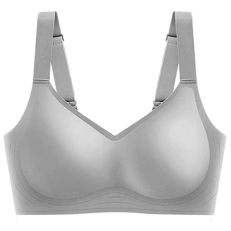 Bezešvá push-up podprsenka pro plnoštíhlé ženy - Bez kostic, Boční opora