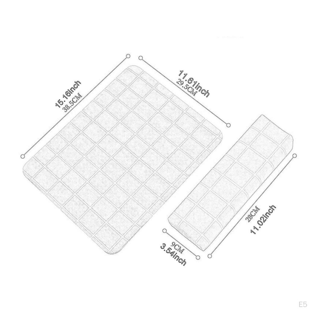 Manicure Hand Pillow Rest with Mat Waterproof for Home DIY Personal