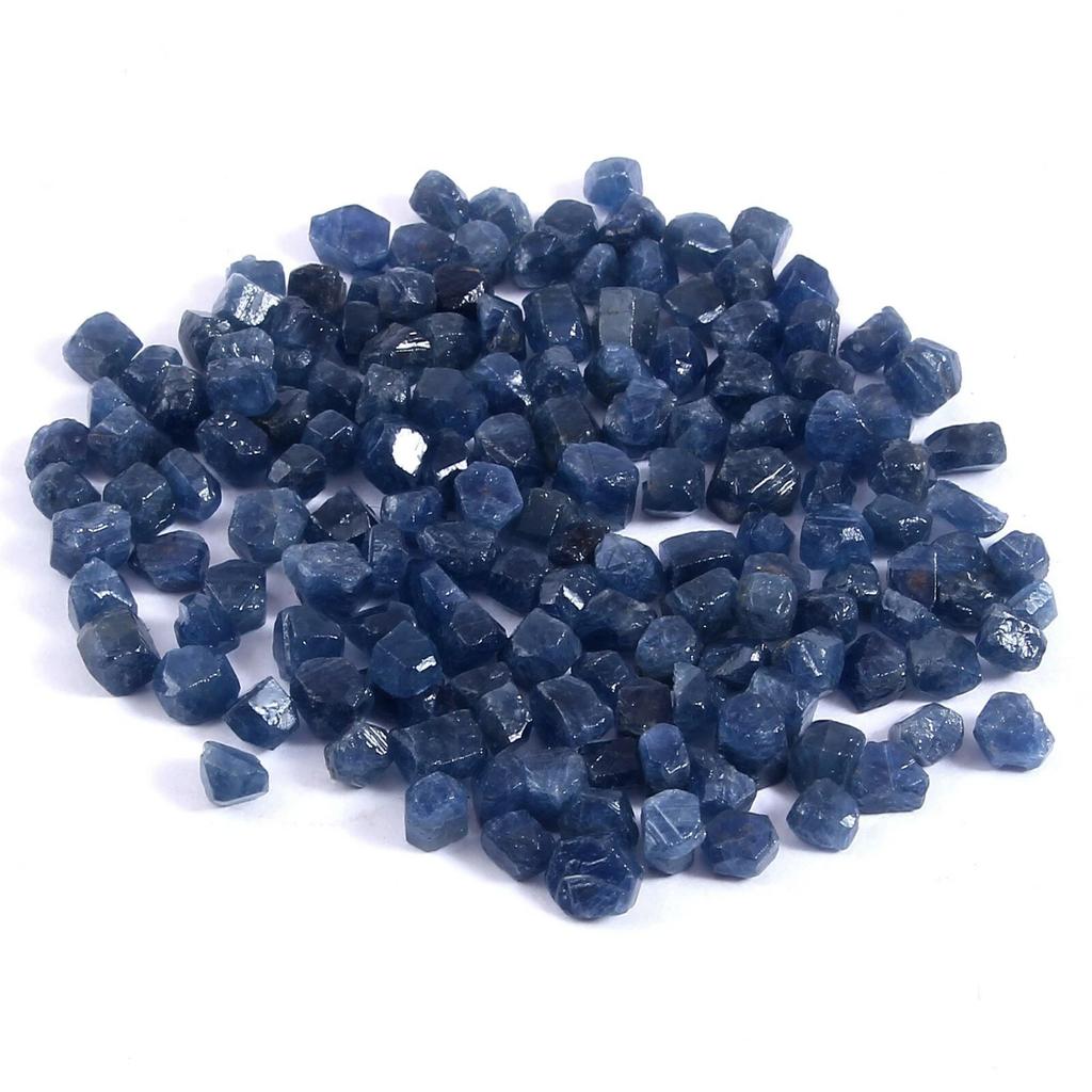Natural Royal Blue Sapphire Loose Gemstone Ceylon 200 Ct Uncut Rough September Birthday Birthstone