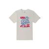 Vans T Shirts Unisex Vintage White Crew Neck Moderate Straight Fit VN0A7S7S3KS-160240