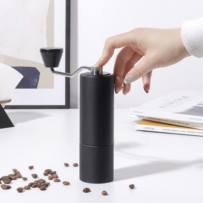 TIMEMORE C3 Max Manual Coffee Grinder, New Larger 30g Capacity, Adjustable Coarseness, Lightweight, Labor-Saving, Portable, Easy to Clean, Stainless