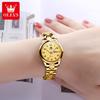 OLEVS 5567 Women's Quartz Watches Simple Elegant Large Digital Dial Ladies Wristwatch Stainless Steel Waterproof Watch for Women