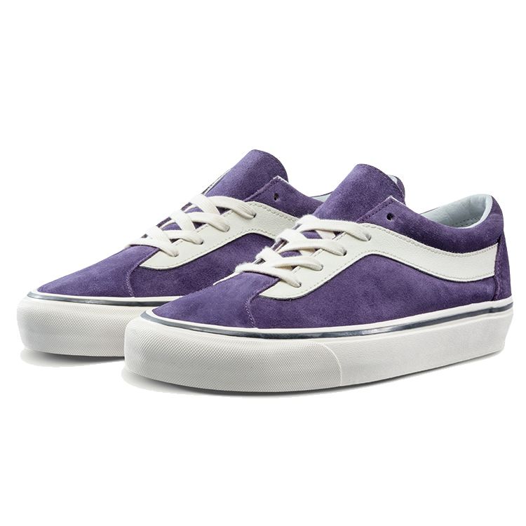 Vans Bold Ni Slip Resistant Low Top Skate Shoes Unisex Sneakers Purple VN0A3WLPVLL
