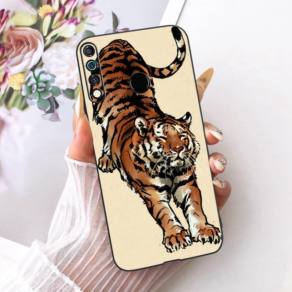 For Tecno Spark 4 Case KC8 Luxury Flowers Butterfly Painted Cover Soft Silicone Case For Tecno Camon 12 Camon12 CC7S Spark4 Bags