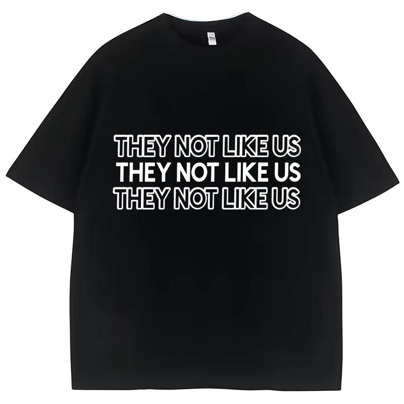 Streetwear Kendrick Lamar They Not Like Us T-Shirt New Song Album Tees RAP HIP HOP Oversize Fans Gift Unisex Fashion Casual Tops
