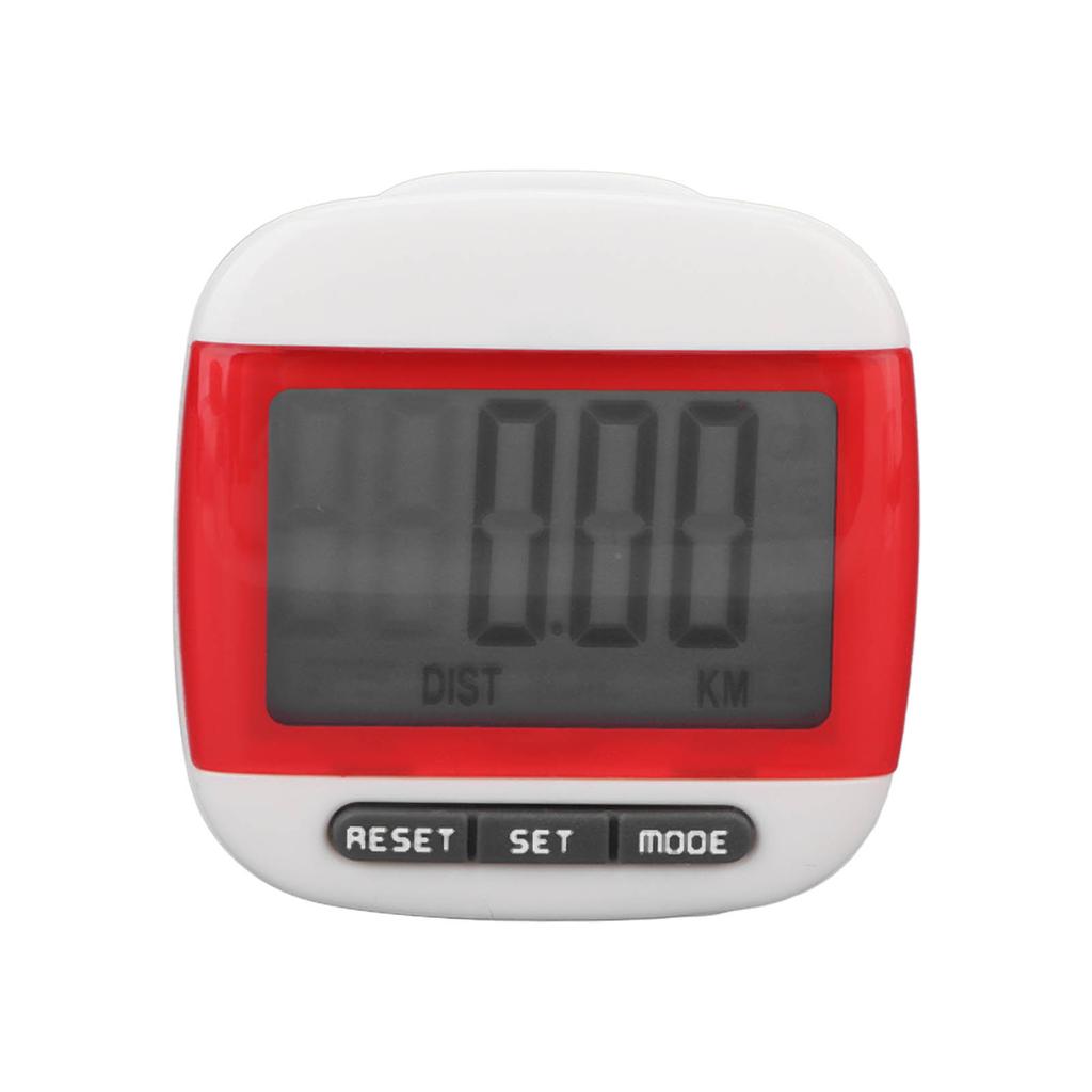 Elderly Step Counter LCD Display Clear Screen Accurate Walking Pedometer with Clip