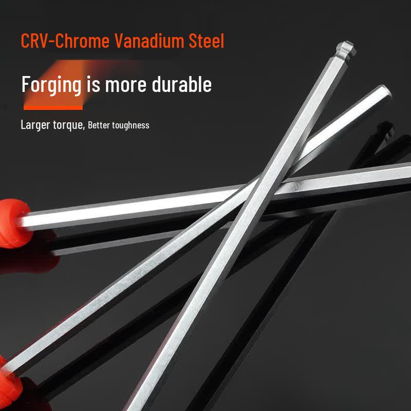 Yunkang Hardened Extended T-Handle Hex Wrench