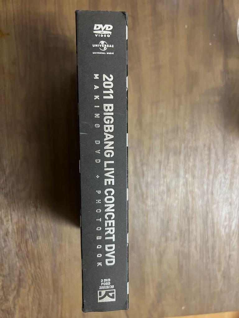 [USED] First limited edition BIGBANG BIGSHOW 2011 DVD