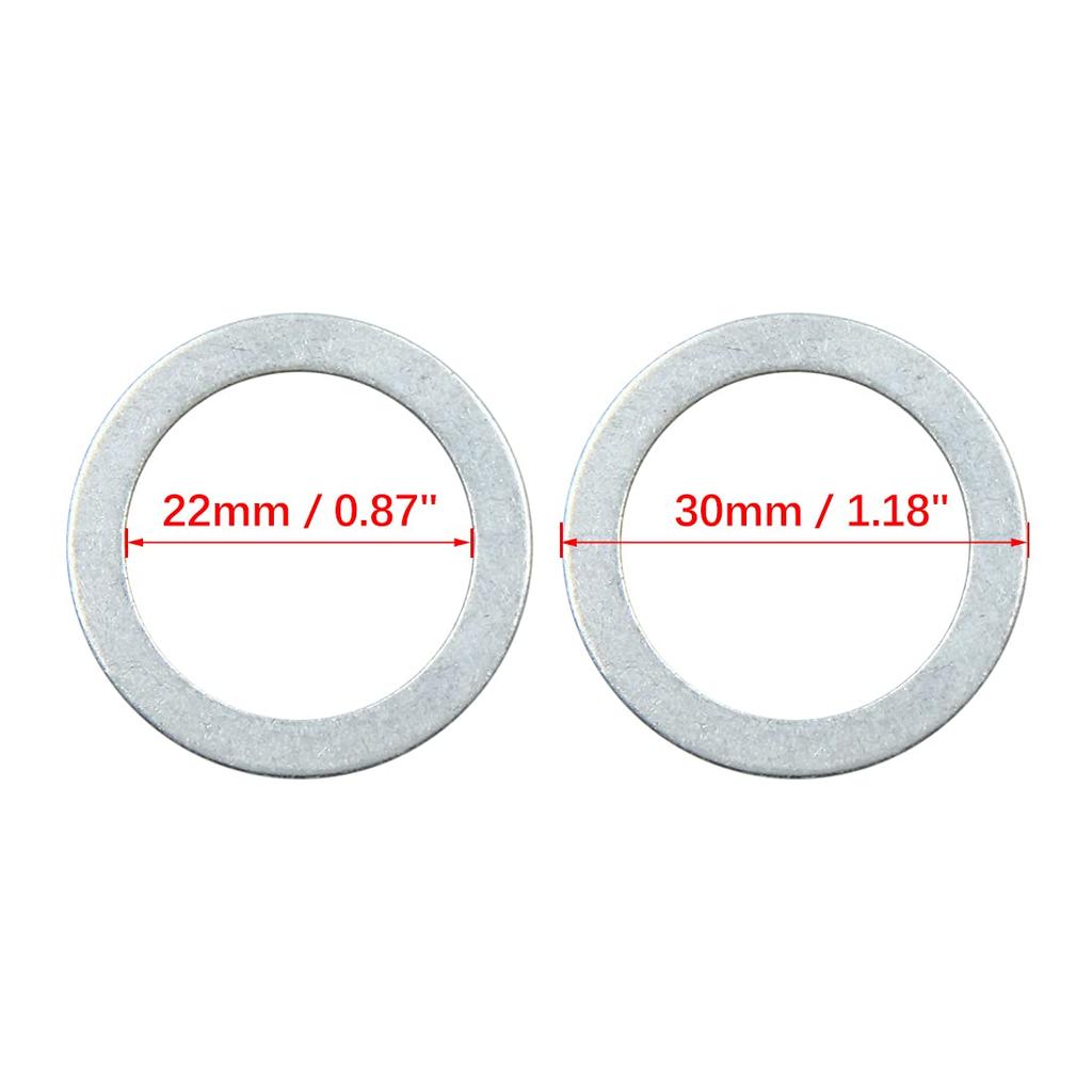uxcell Crush Washer Crush Washer Drain Plug Gasket 0.9 inch (22