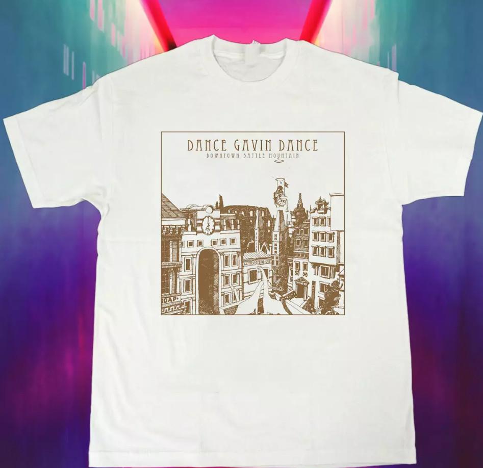 DANCE GAVIN DANCE DOWNTOWN BATTLE MOUNTAIN T-shirt, Size S-4XL