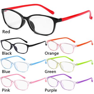 Optical Glasses Frame Anti Glare Anti Radiation Safety Eyewear Square Computer Glasses Kids Eyeglasses Anti Blue Light Glasse