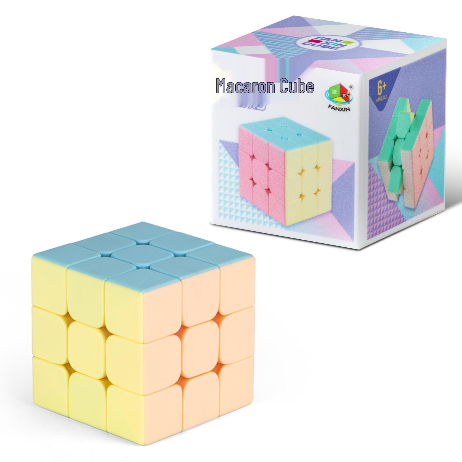 

Подарочная коробка кубик макарон Panxin: Набор развивающих игрушек 3x3, 4x4, 5x5 для развития в раннем детстве