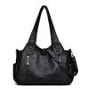 Women's Tote Bag Large Capacity Vintage Shoulder Bag Soft Leather Handbag