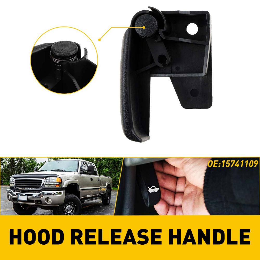 Motorhaubenentriegelungsgriff für Chevrolet Silverado 1500 2500 3500 GMC Sierra Suburban 1500 2500 Tahoe GMC Sierra C3 Yukon XL 15741109
