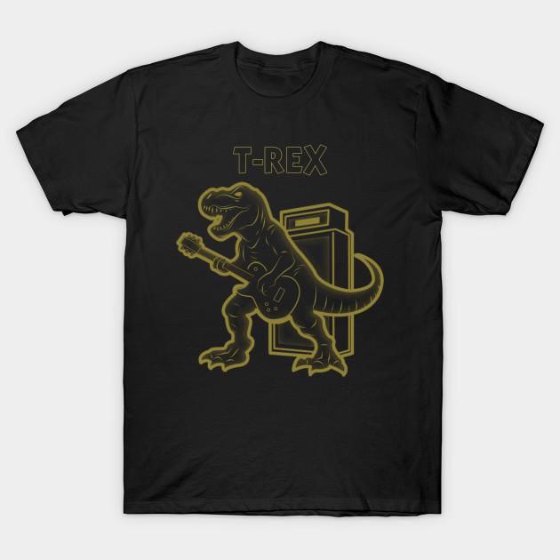 Men Black Print T-shirt T-Rex No-Cut Transfer Paper Print Cotton Tshirt M чёрный