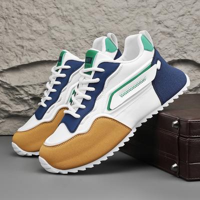 Neue klassische Herren-Sneaker Weichsohlige Bequeme und Langlebige Freizeitschuhe Dicksohlige Höhenverstärkende Leichte Laufschuhe