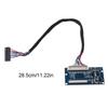 Professional 20PIN LVDS To 40PIN LCD Driver Board with Cable Easy and Simple To Operate for 7-10.1" LCD Panel Cable