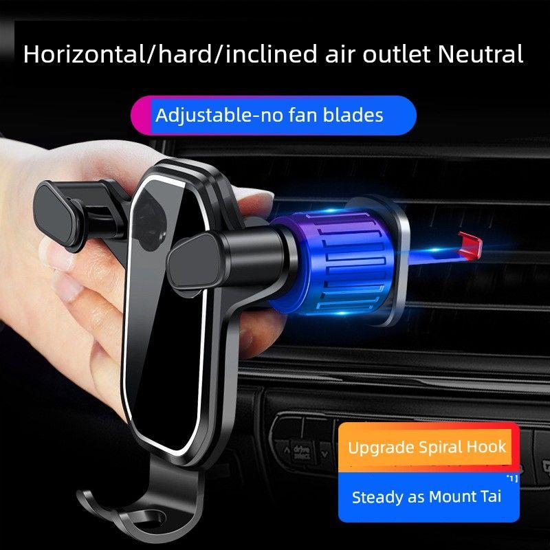 Car Phone Holder 2024 New Arrival Car Phone Holder Air Outlet Navigation TikTok Same Support Fixed Universal