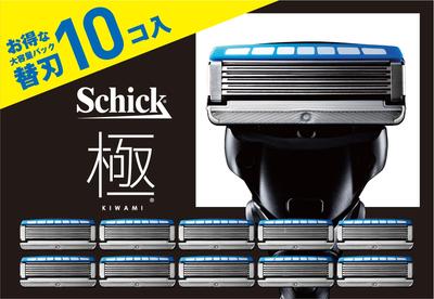 Schick Kiwami KIWAMI Replacement Blades Shaving Razor (10 Pieces)