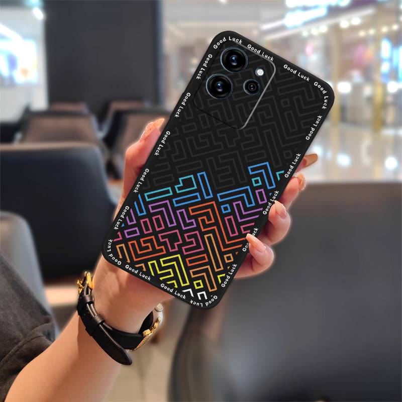 Full Wrap Anti-dust Phone Case For Oukitel C32 Back Cover Shockproof Dirt-resistant Anti-knock Cover Fashion Design Cute