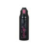 Pearl Metal Water Bottle, 1100ml (1.1L), Direct Drink, Insulated, Sports Drink, with Pouch, Pink x Black, Fast Charger, HC-181