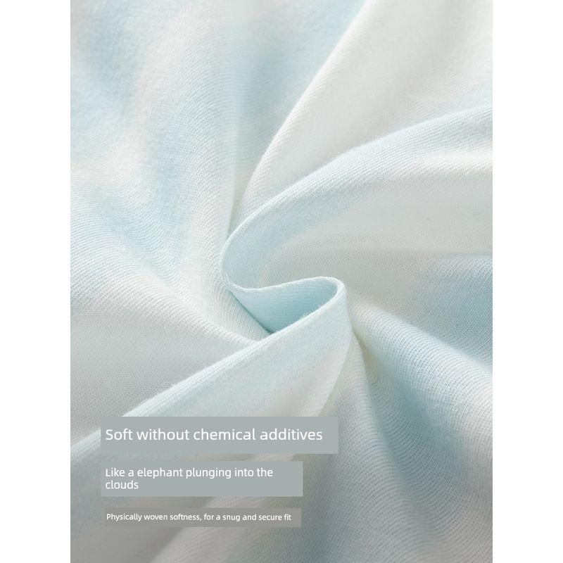 David Bella Kidsren's Lyocell Five-Quarter Pants Suit 2026 Summer New Style Baby Boy Thin T-Shirt Jeans