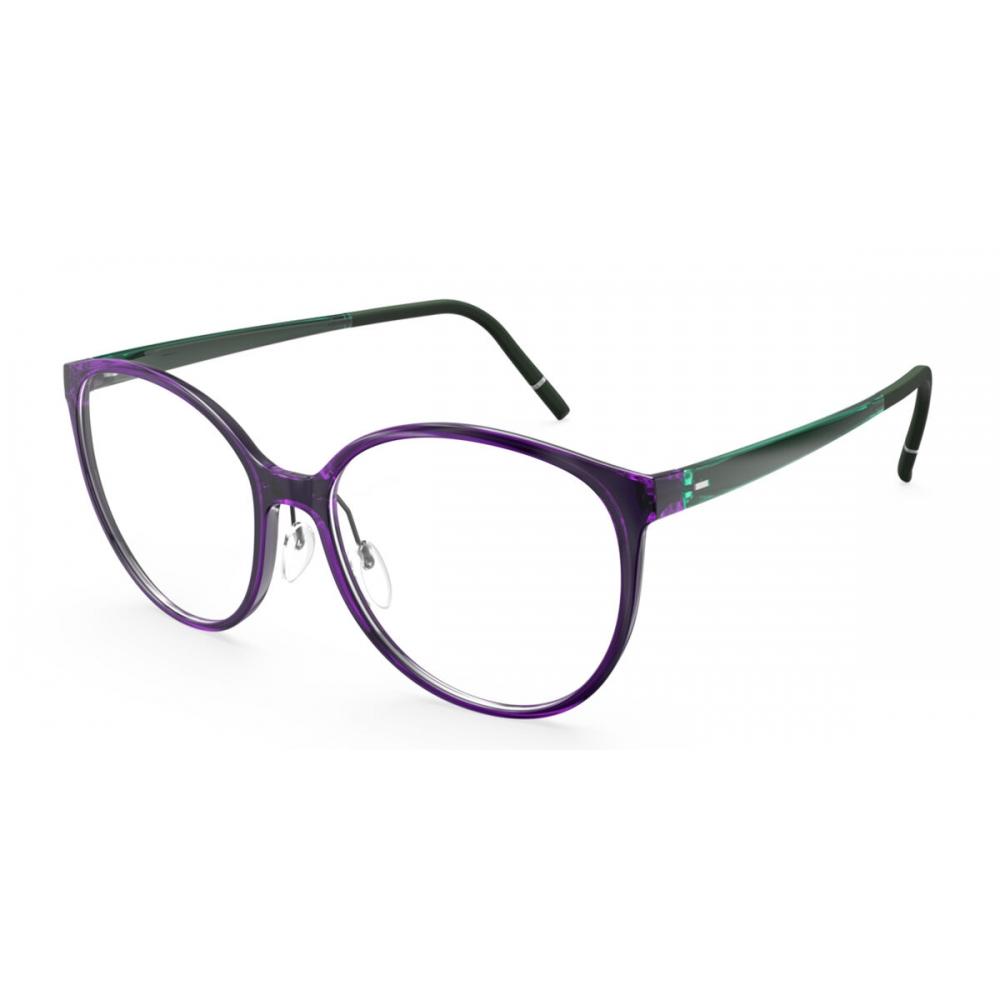 

Silhouette Vivid Sky Fr 1614 75 4010 Women Eyeglasses Transparent Violet/53-15-135