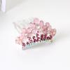 Children'S Hair Accessories Princess Crown Crystal Diamond Hairpin Fashion Hair Comb Comb Performance Princess Crown
