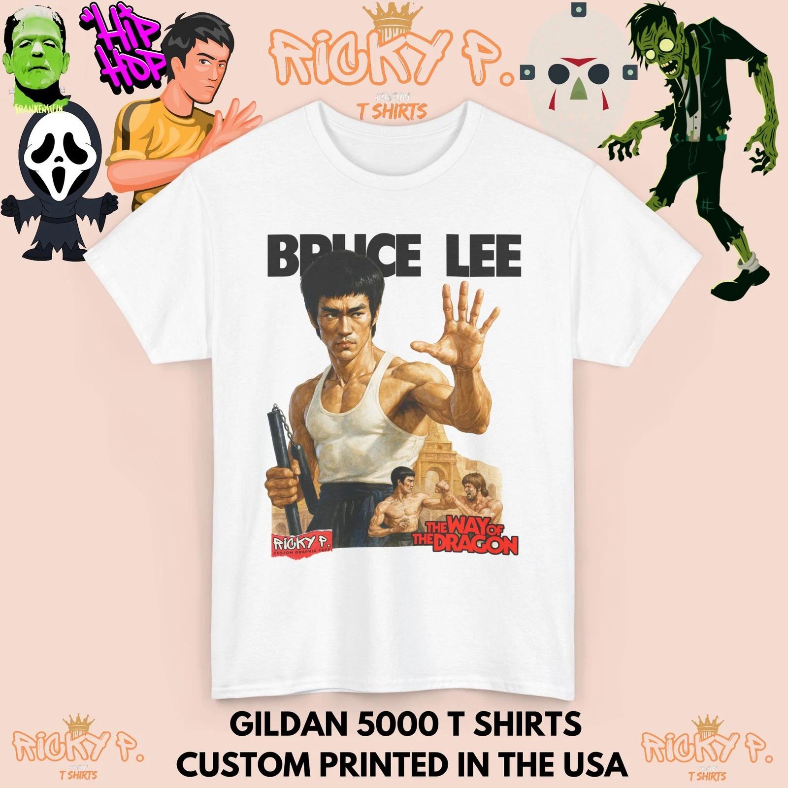Ricky P The Way of the Dragon HK Movie Unisex Heavy Cotton Tee 3XL