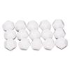 30PCS 12 Sided Blank Dice Plastic Write On Teaching Dice Cubes Polyhedral Dice Kit for