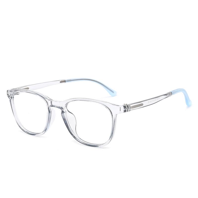 Children's Anti-Blue Light Korean Eyeglass Frames for Myopia - Trendy Styles for Elementary and Middle School Girls and Boys